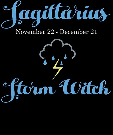 The Storm Witch Sagittarius: A Spark of Magic in the Stars